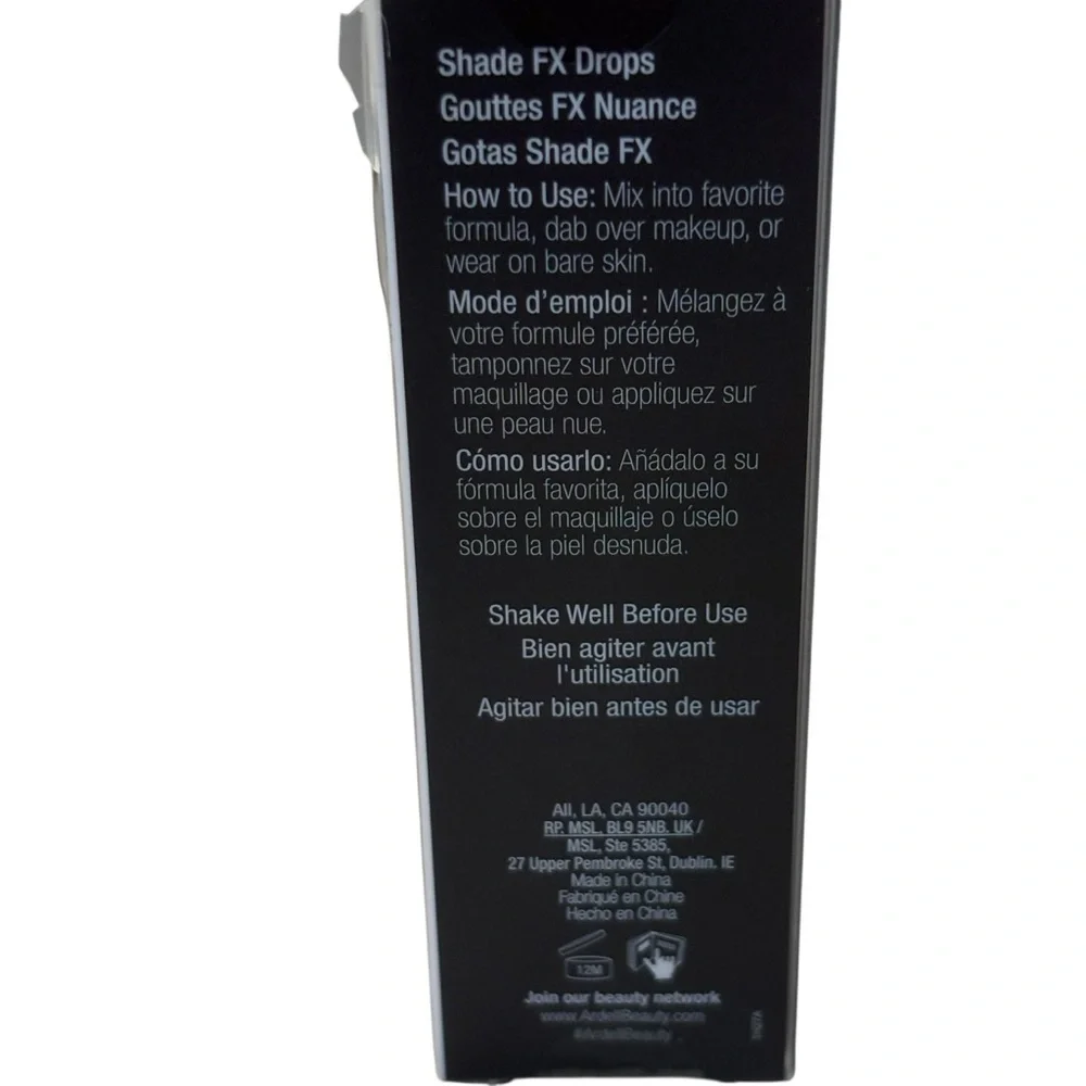 Ardell Attitude Adjustor Shade Fx Drops Make-up Mixer NIB
